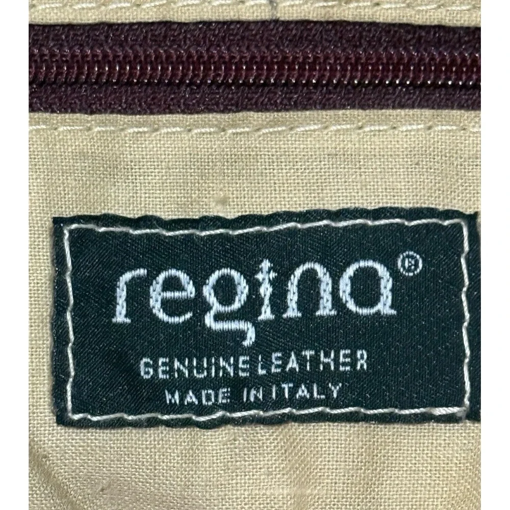 Regina Shoulder‎ Bag Tan Leather Made In Italy Boho Y2K EUC